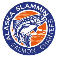 Alaska Slammin Salmon Charters logo